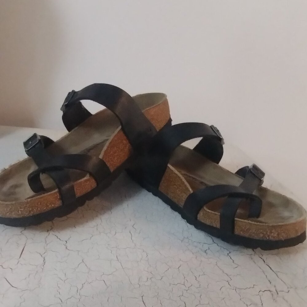 Birkenstock sandals Miyari style